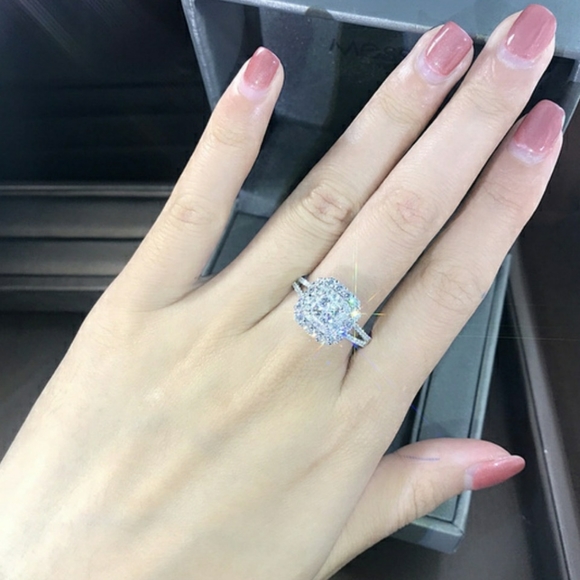 🎀925 Stunning If Diamond Ring - Picture 8 of 8